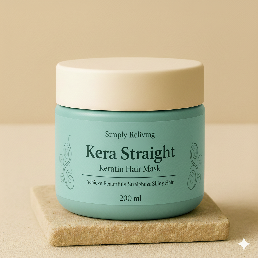 Kera Straight - Straight hair in one wash